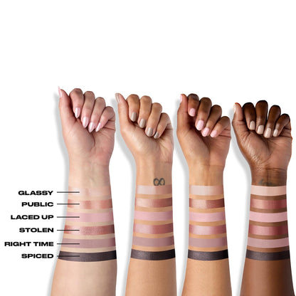 URBAN DECAY Naked 3 Mini Eyeshadow Palette - 6 Soft Pink Shadows, Multi-Use Matte & Shimmer Finishes, Ultra-Blendable, Long-lasting Up to 12HR Wear, Rosy Neutral Shades, Travel Makeup with Mirror