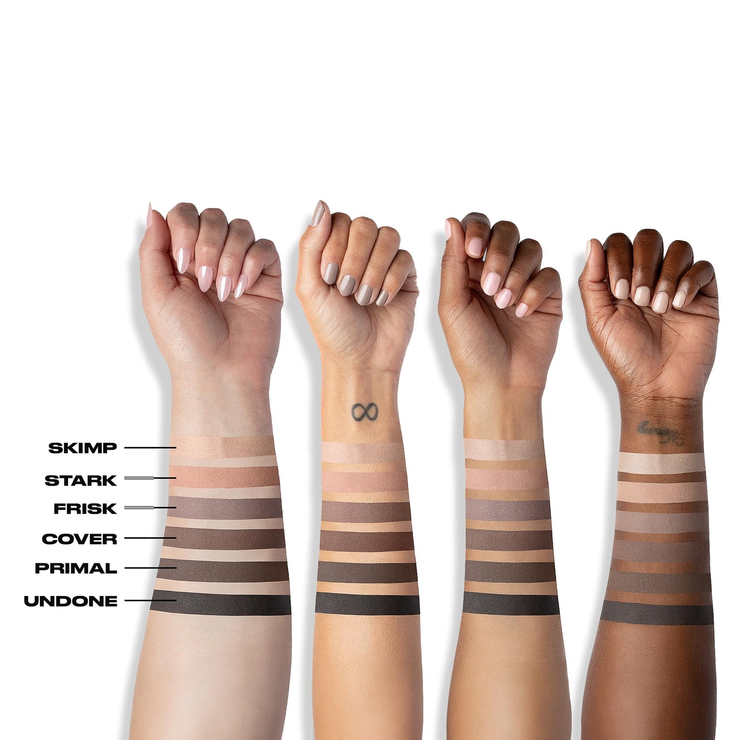 URBAN DECAY Naked 2 Basics Mini Eyeshadow Palette - 6 Matte Neutral Shadows, Long-lasting Wear, Multi-Use Powder for Eye, Contour, Brows, Ultra-Blendable Cool-Tone Shades, Travel Makeup with Mirror